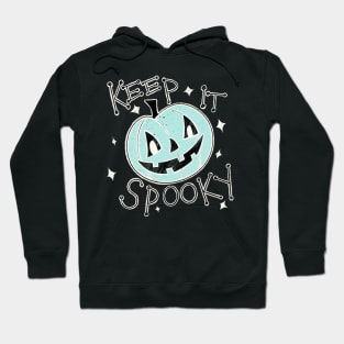 Keep It Spooky! Mint Hoodie